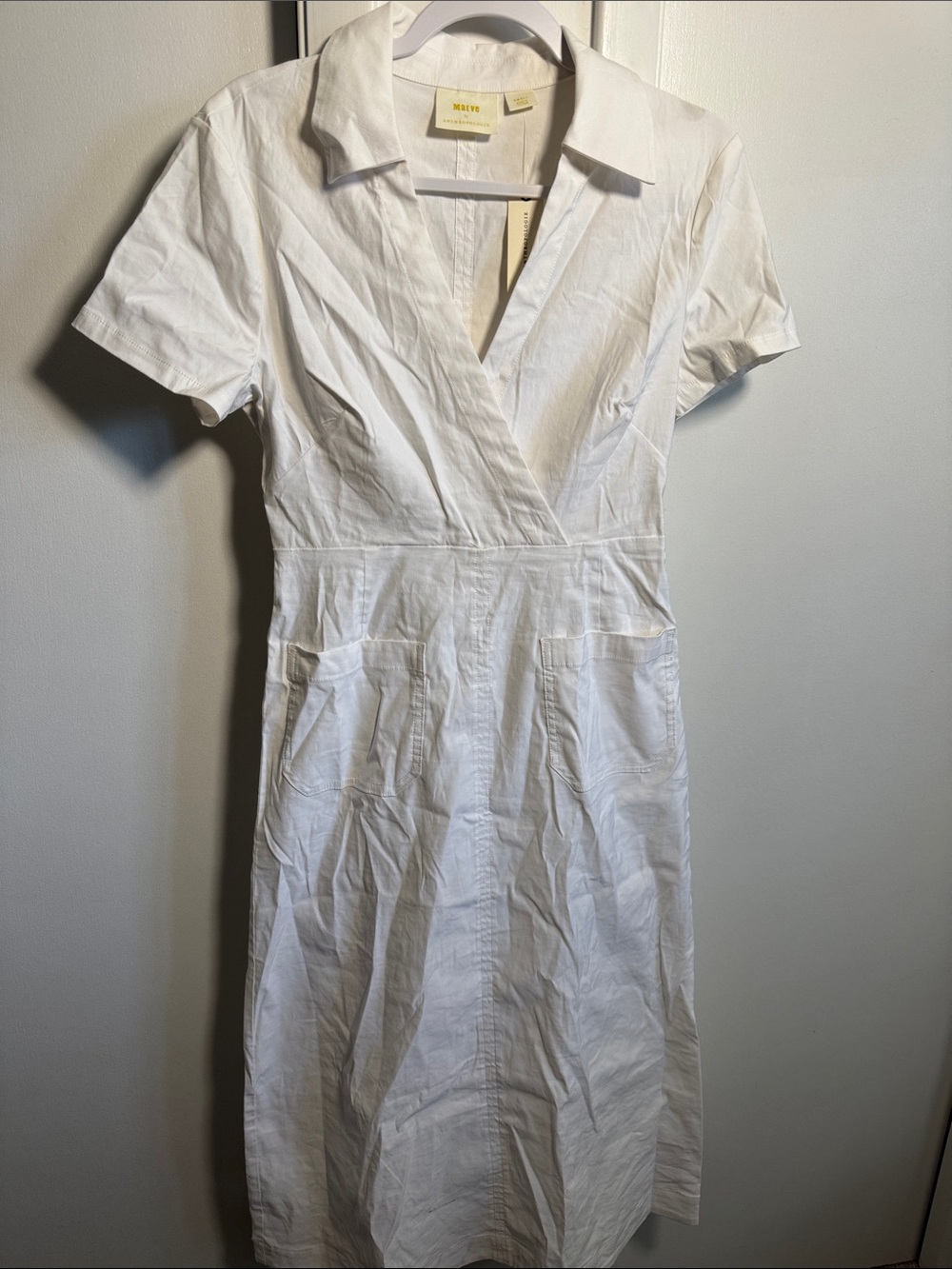 Maeve by Anthropologie White Dress